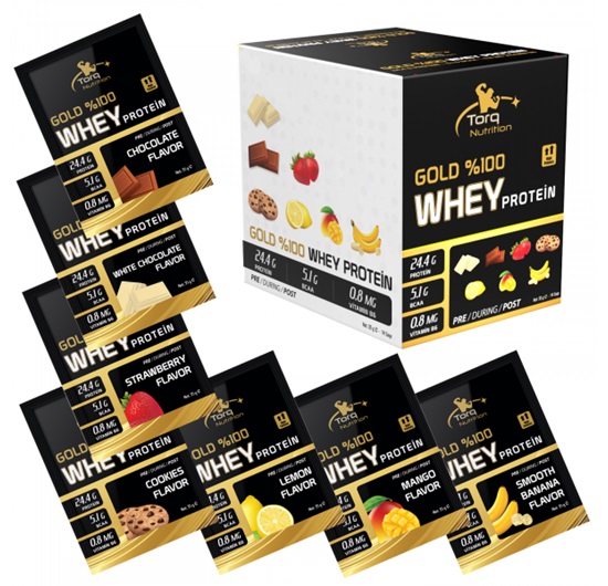 Torq Nutrition Gold %100 Whey Protein 35 Gr x 14 Saşe Mix