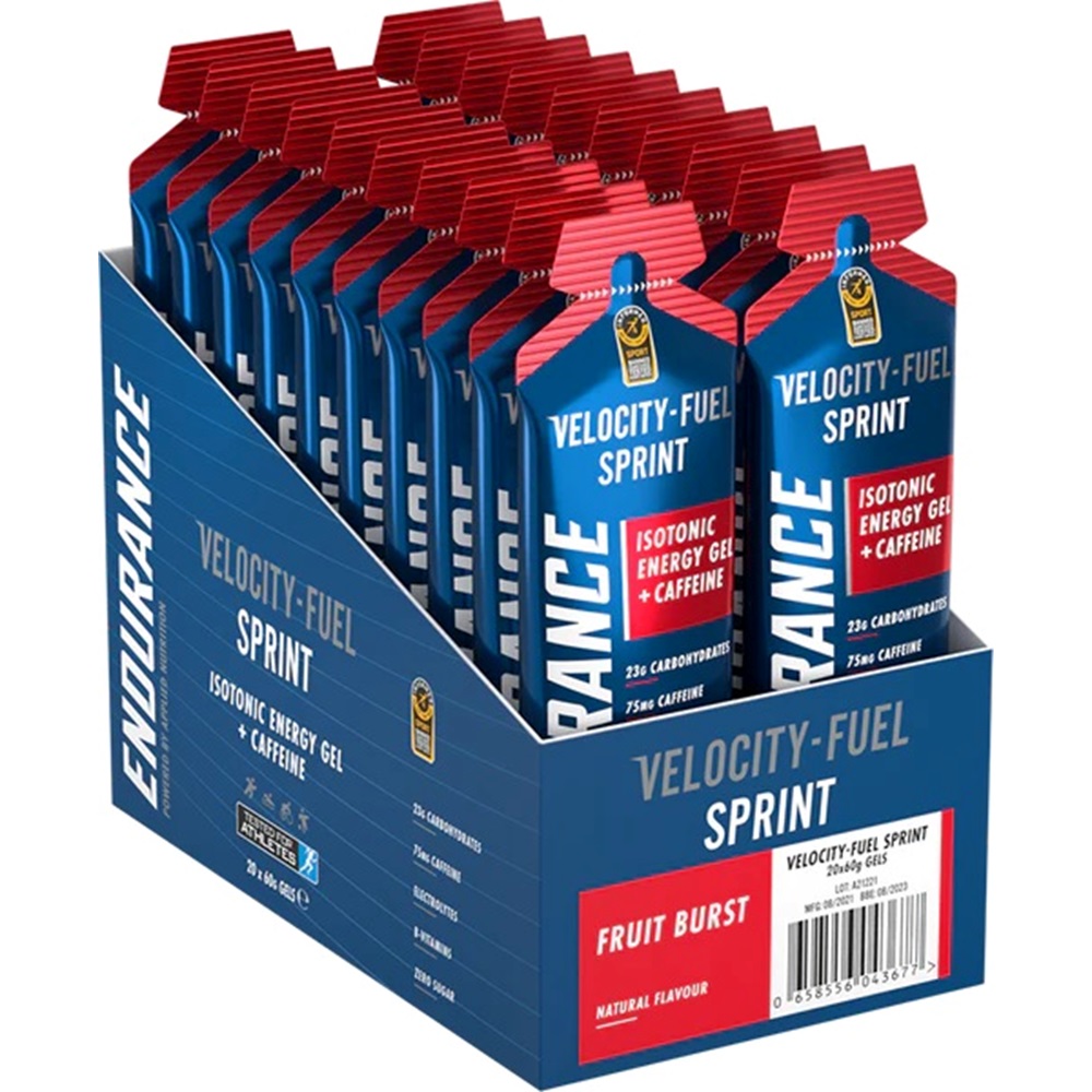 Applied Endurance Sprint Isotonic Energy Gel+Caffeine Sprint Meyve Patlaması 20x60 Gr