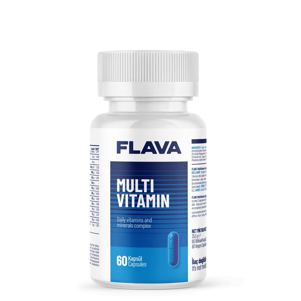 Flava Multi Vitamin 60 Kapsül
