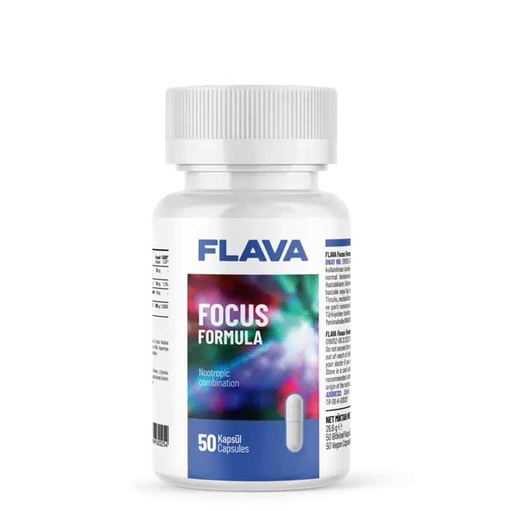 Flava Focus Formula 50 Kapsül