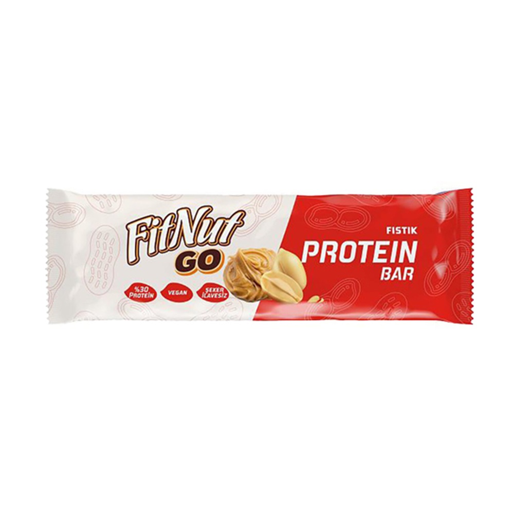 Fitnut Go Bar Fıstıklı Protein Bar 1 Adet