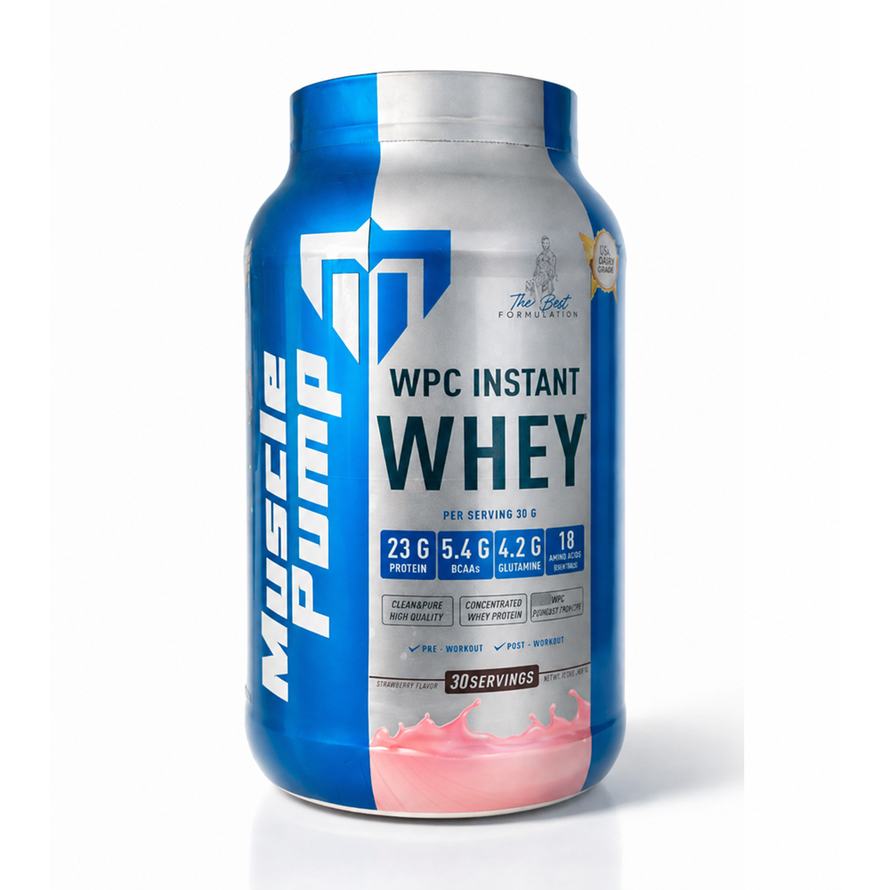 Muscle Pump Wpc Instant Whey Çilek 900 Gr