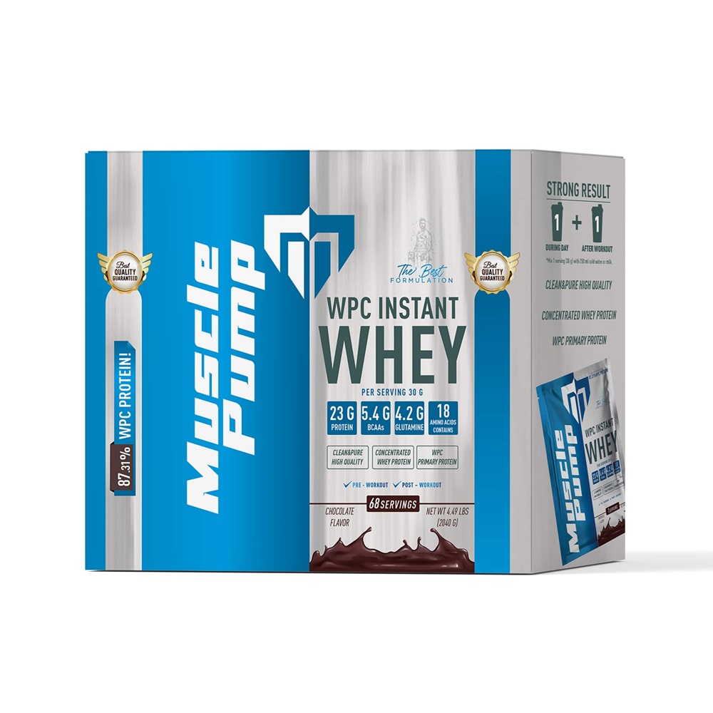 Muscle Pump Wpc Instant Whey Çikolata 68 Saşe