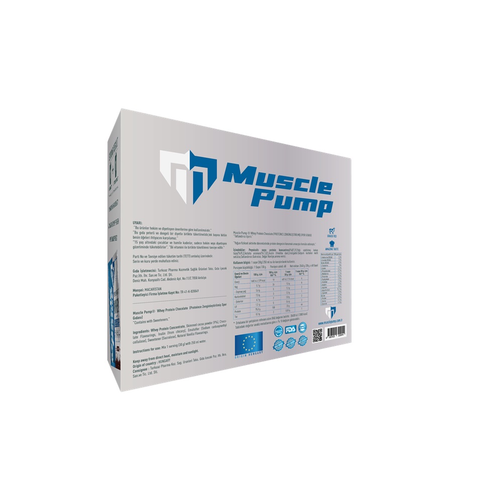 Muscle Pump Wpc Instant Whey Çikolata 68 Saşe