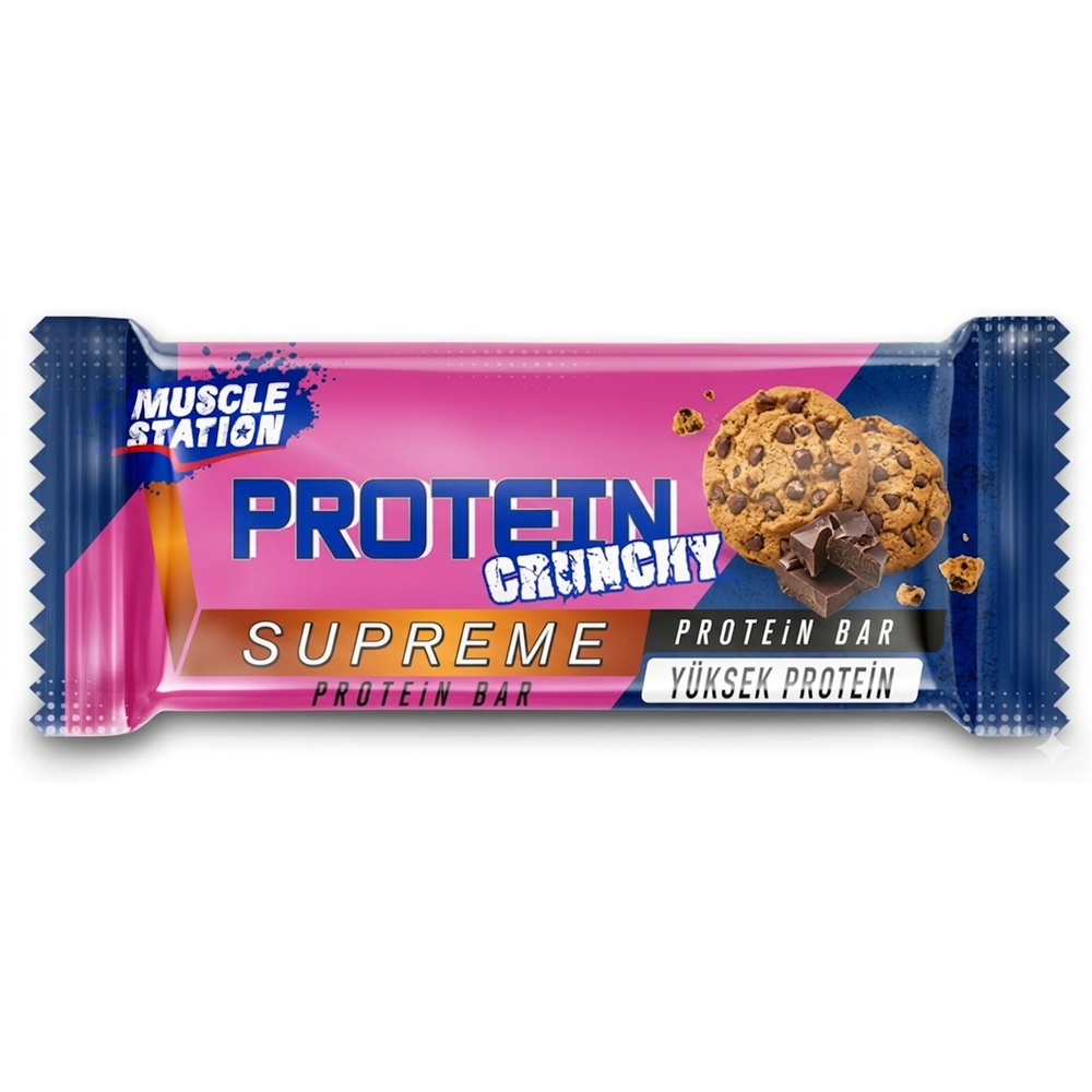 Muscle Station Supreme Protein Bar Kurabiyeli 1 Adet