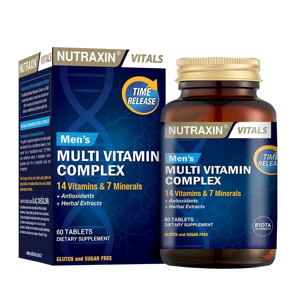 Nutraxin Men's Multi Vitamin Complex 60 Tablet
