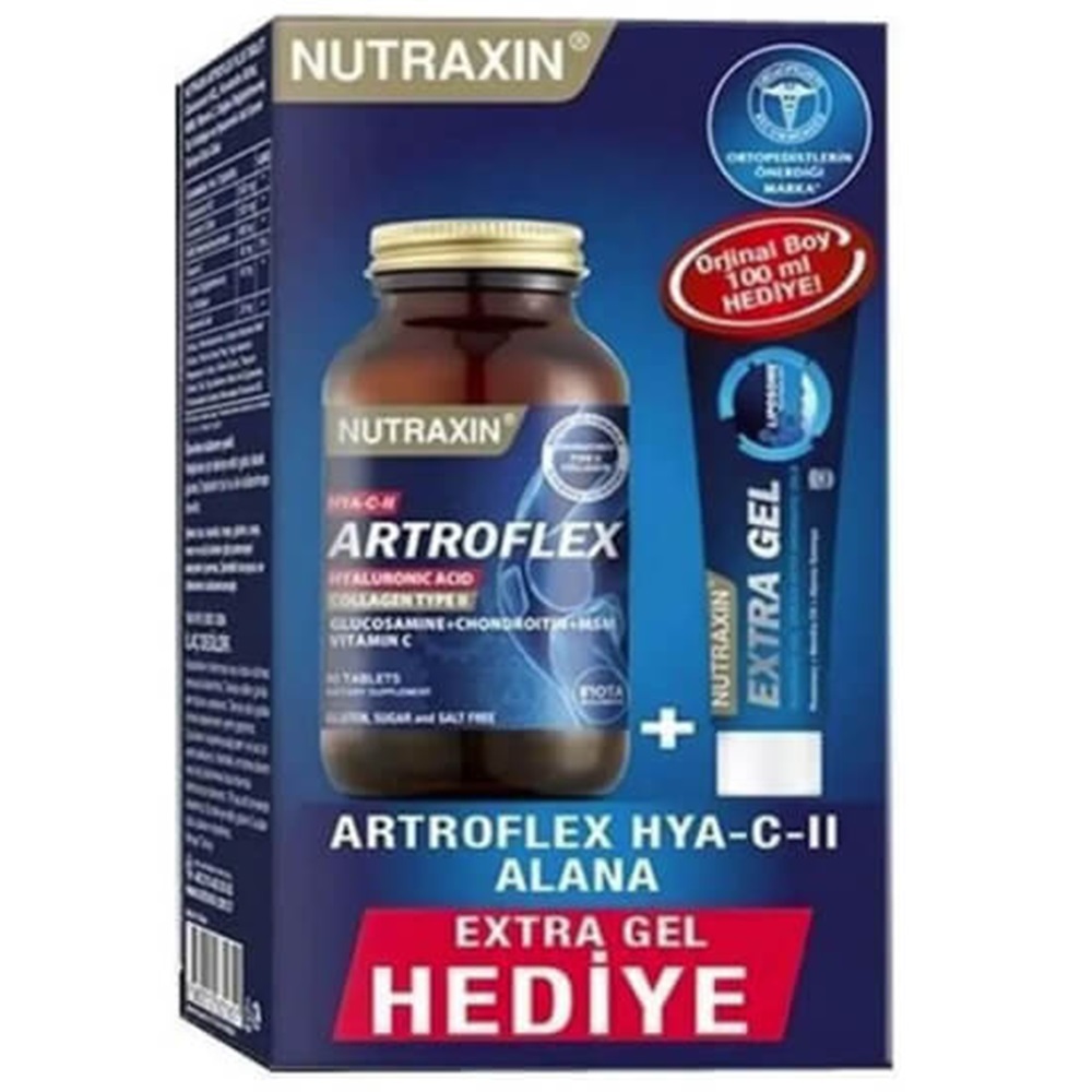 Nutraxin Artroflex Glucosamine 90 Tablet + Extra Jel 100 mL HEDİYELİ