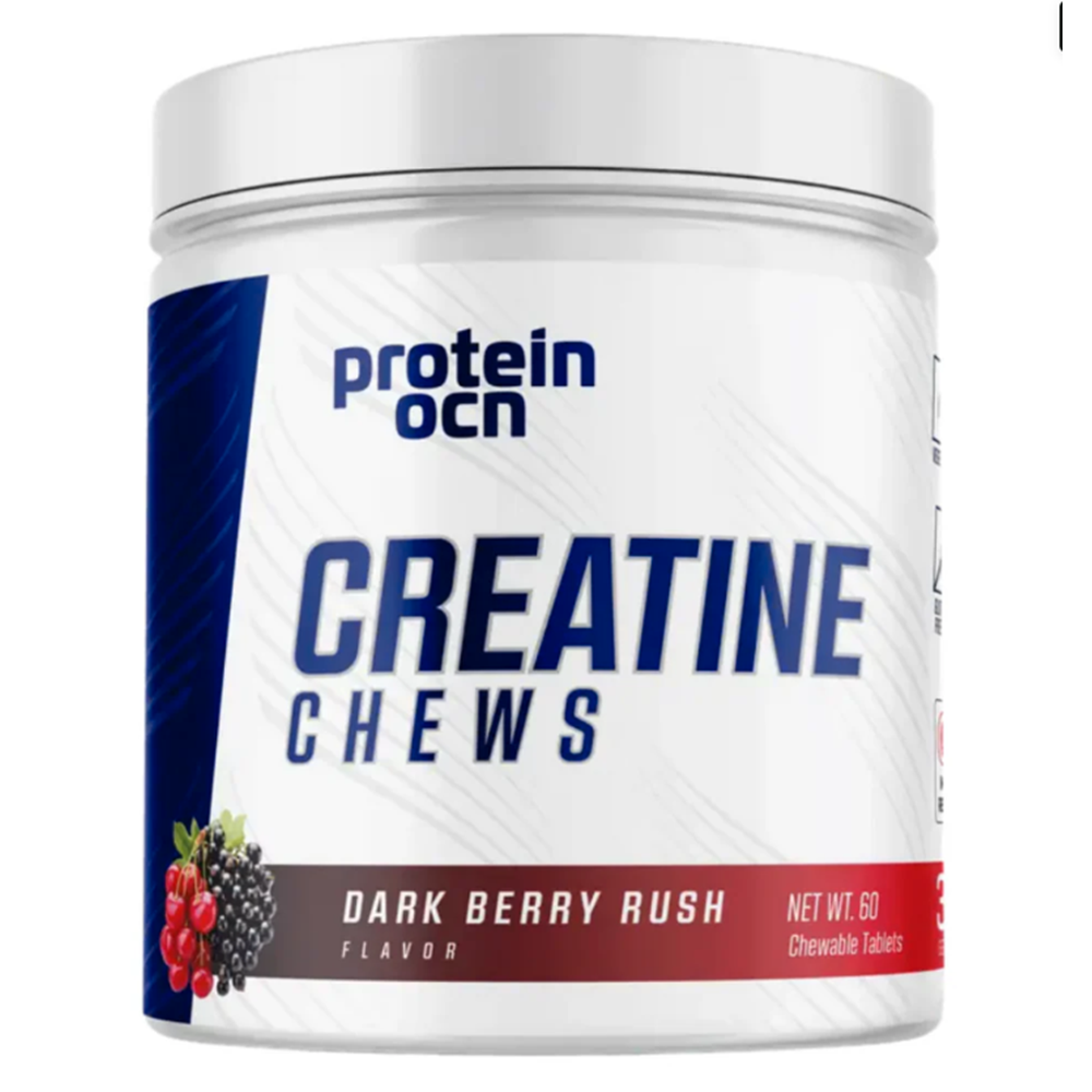 Protein Ocean CREATINE Chews Dark Berry Rush 60 Tablet