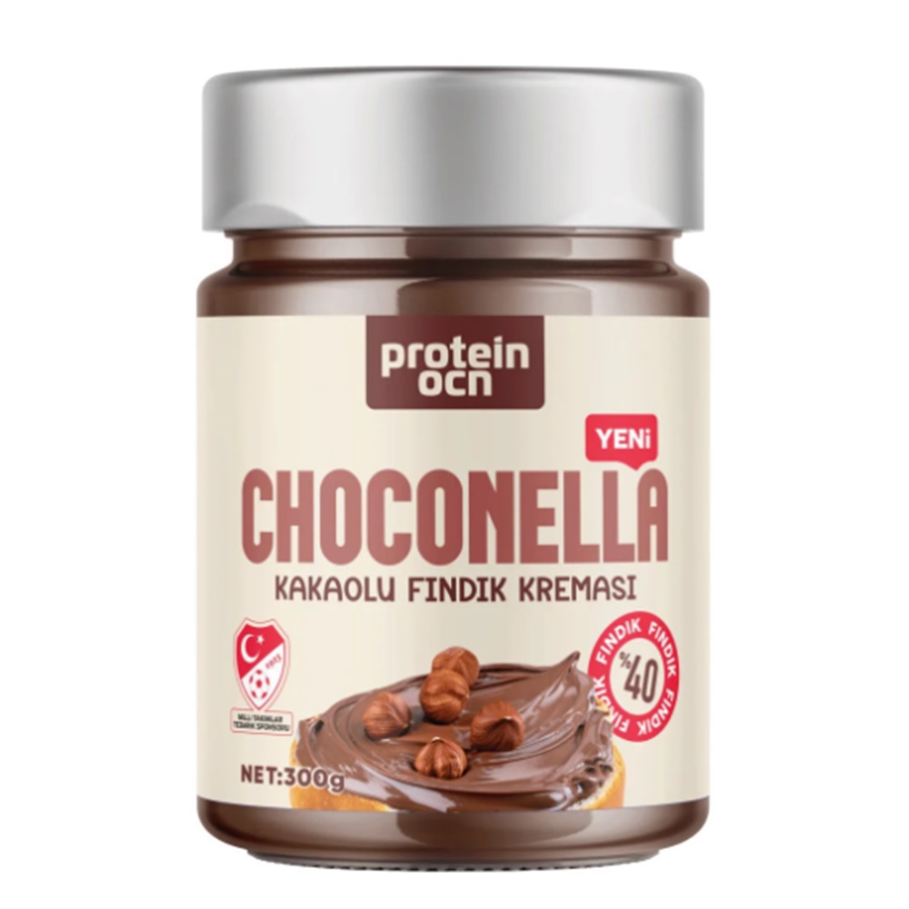 Protein Ocean Choconella Kakaolu Fındık Kreması 300 Gr