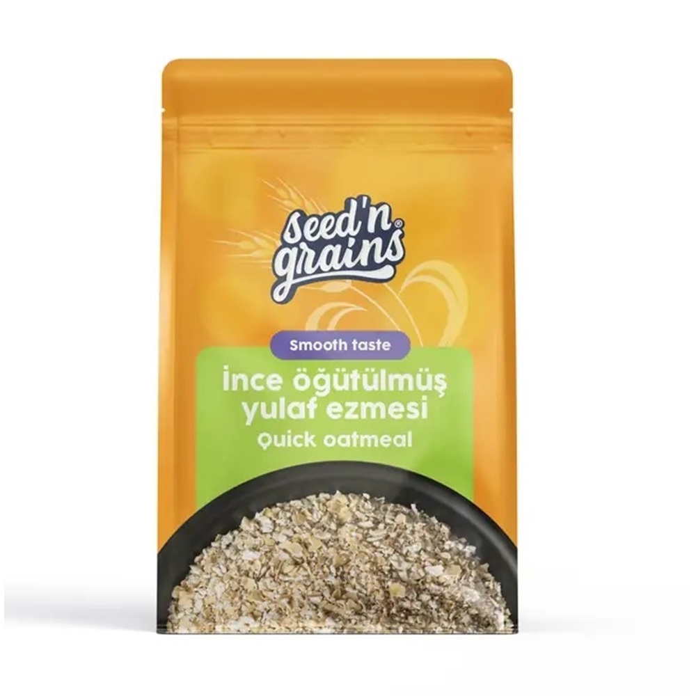 Seed n Grains İnce Öğütülmüş Yulaf Ezmesi 400 Gr