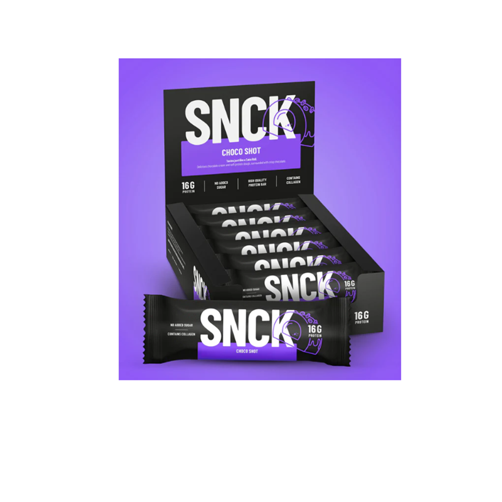 SNCK Protein Bar Choco Shot Yer Fıstığı 12 Adet