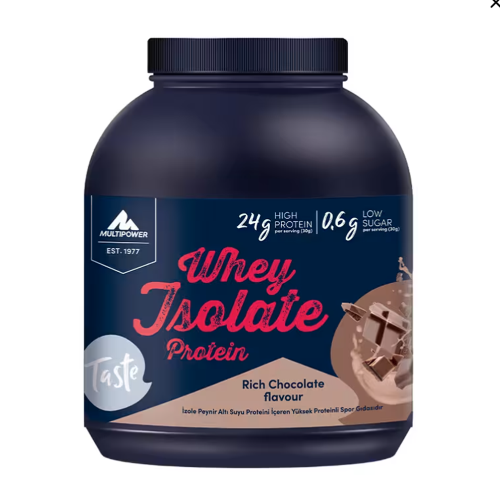 Multipower Whey Protein Isolate Çikolata 2000 Gr