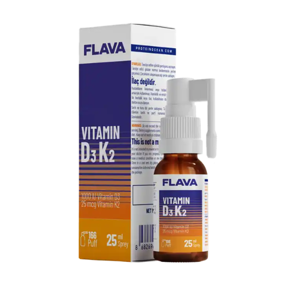 Flava D3 K2 Sprey 25 mL