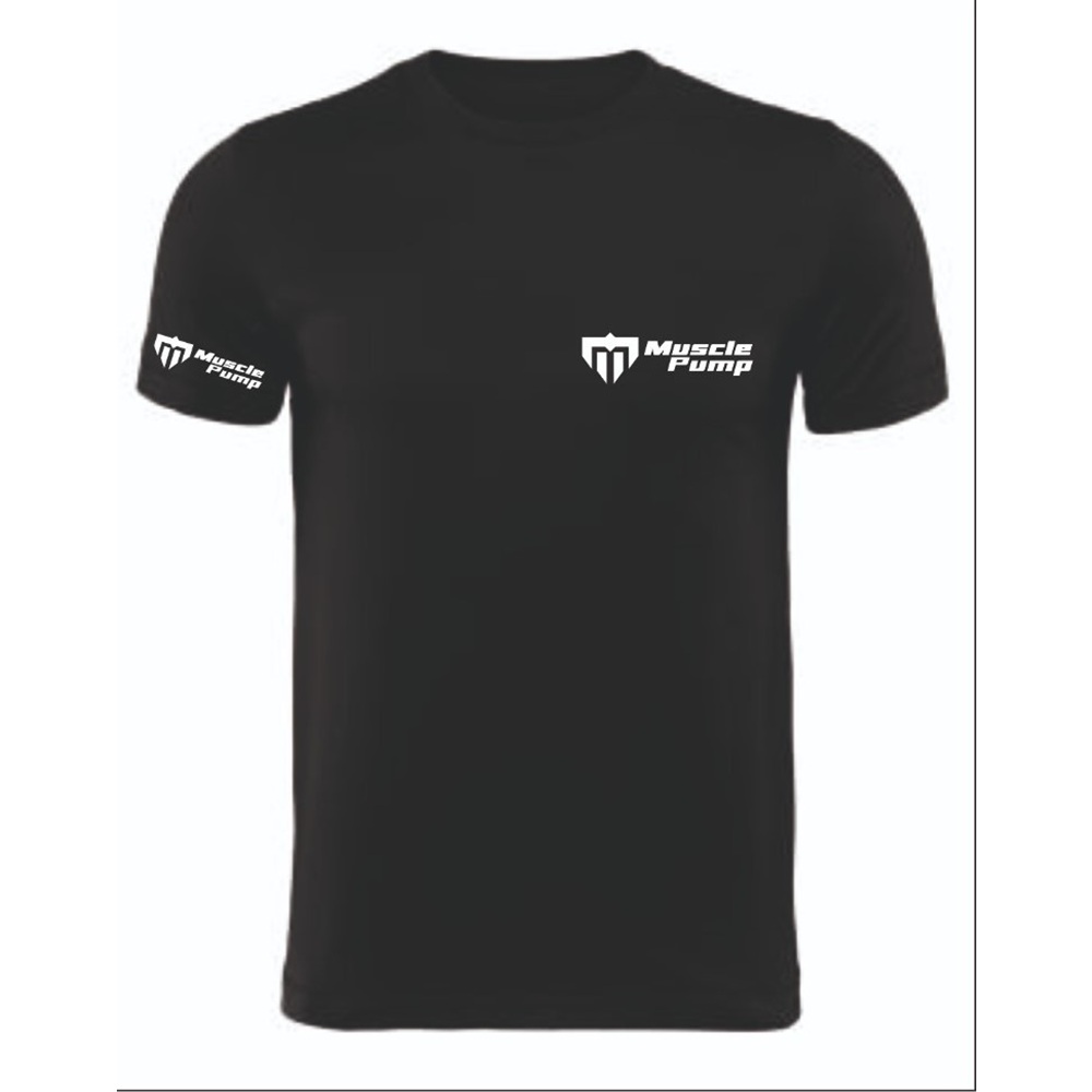 MUSCLE PUMP BASKILI T-SHİRT
