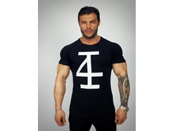 Black 4 Inc Baskılı Fitness T-Shirt