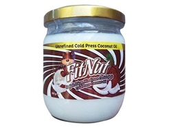 Fitnut %100 Soğuk Sıkım Hindistan Cevizi Yağı 300 Gr