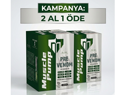 MUSCLE PUMP PRE VENOM SAŞE 2 AL 1 ÖDE