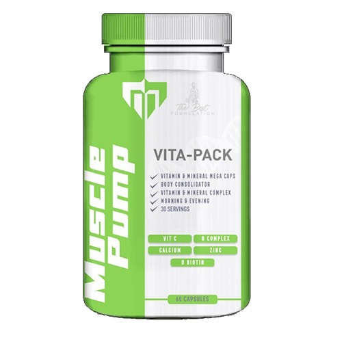 Muscle Pump Vita-Pack Vitamin Mineral 60 Kapsül