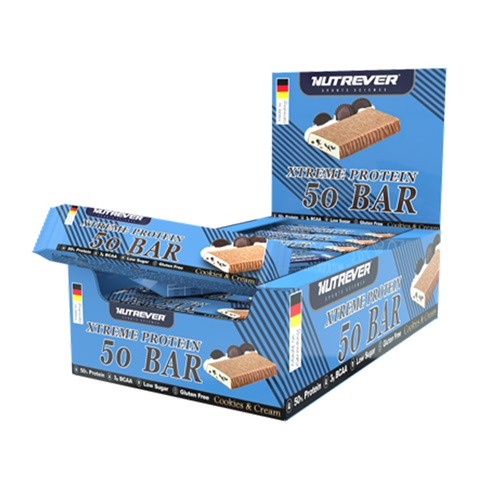 Nutrever Xtreme Protein Bar Kremalı Kurabiye 50 gr 24 Adet