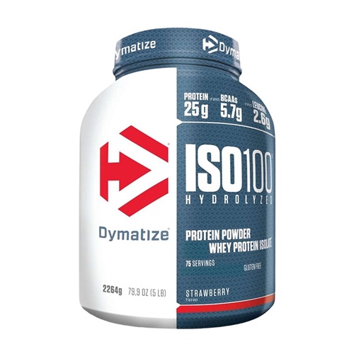 Dymatize Iso 100 Hydrolyzed Whey Protein Tozu Çilek 2264 Gr