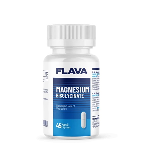 Flava Magnezyum Bisglisinat 45 Kapsül