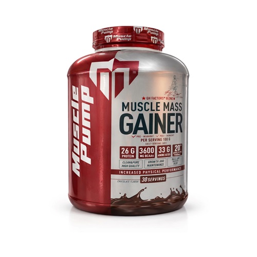 Muscle Pump Muscle Mass Gainer Çikolata 3000 Gr