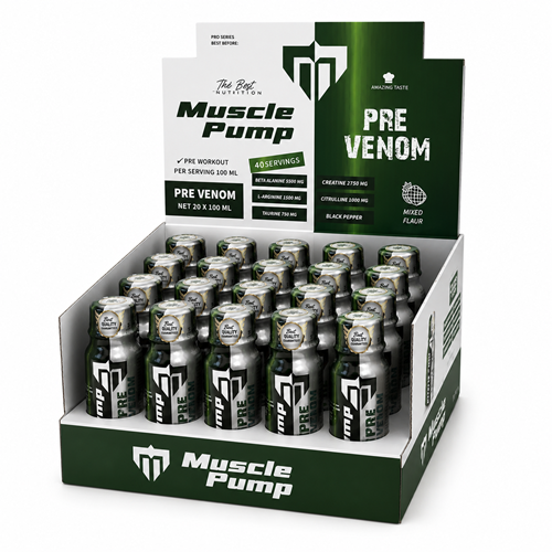 Muscle Pump Pre Venom 100 ml x 20 Shot
