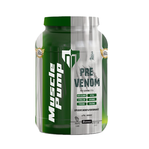 Muscle Pump Pre-Venom Powder Ananas 510 Gr