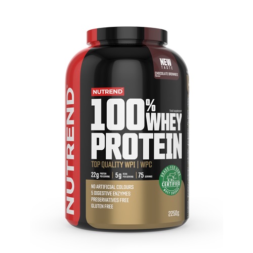 Nutrend %100 Whey Protein Çikolata Brownie 2250 Gr