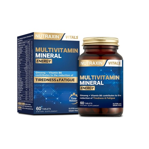 Nutraxin Multivitamin Mineral Energy 60 Tablet