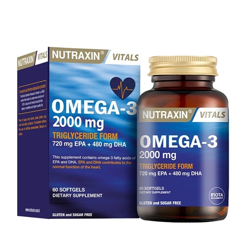 Nutraxin Omega-3 2000 Mg 60 Kapsül