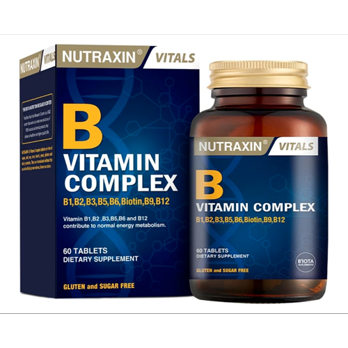 Nutraxin B Vitamin Complex 60 Tablet