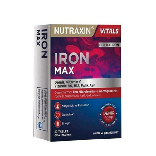 Nutraxin Iron Max 30 Tablet