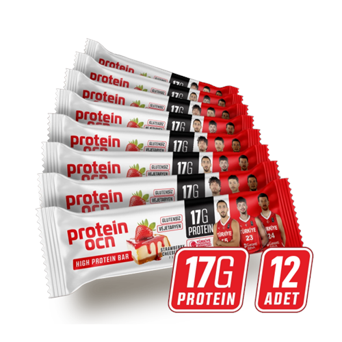 Protein Ocean Protein Bar Çilek Cheescake 12 Adet