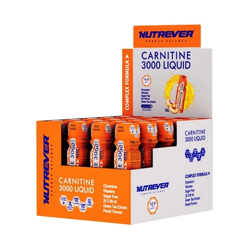 Nutrever L-Carnitine 3000 Mg Likit 20 Ampül