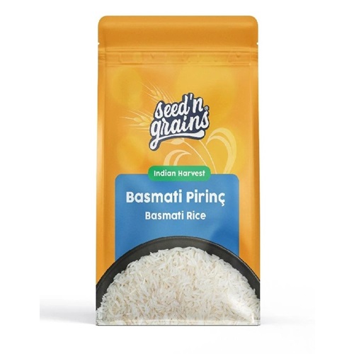 Seed n Grains Basmati Pirinç 1000 Gr