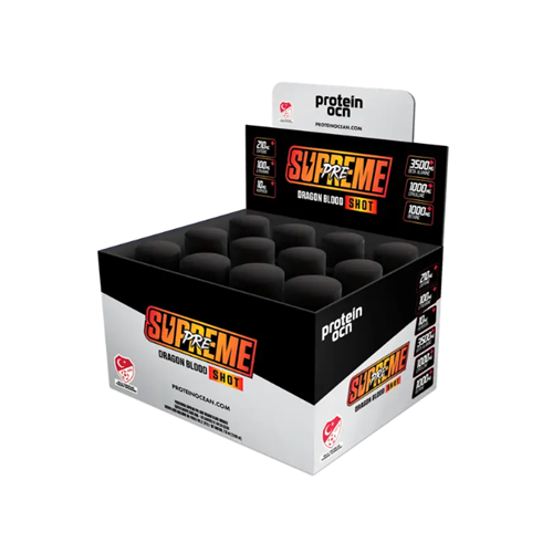 Protein Ocean Pre-Workout Shot Dragon Blood 12 Adet