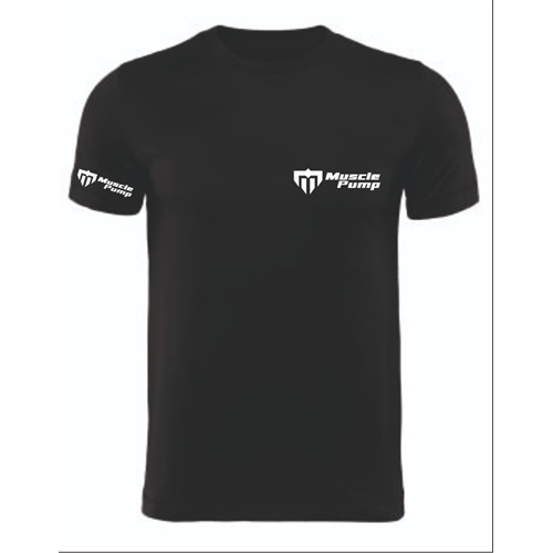 MUSCLE PUMP BASKILI T-SHİRT