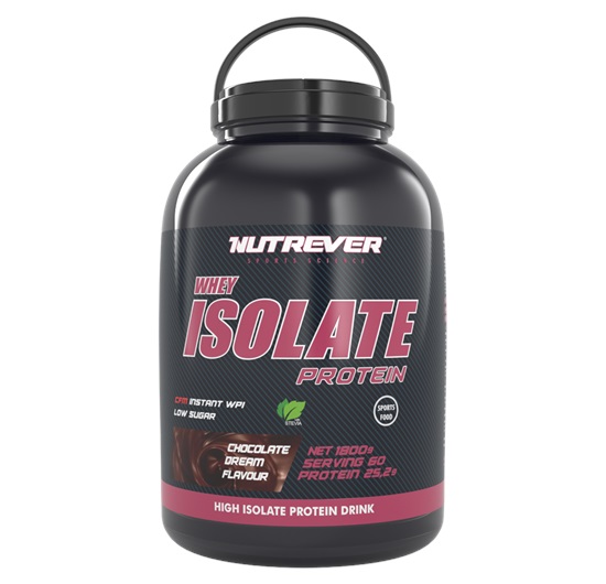 Nutrever Whey Isolate Protein 1800 Gr