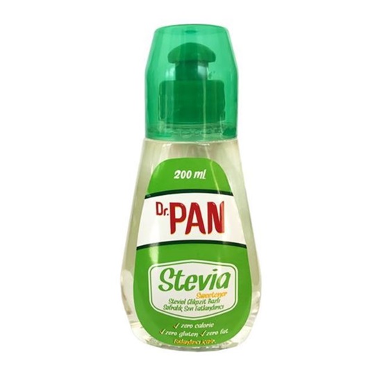 Dr. Pan Sıvı Tatlandırıcı Stevia 200 Ml