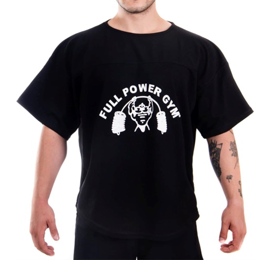 Full Power Gym Ragtop Tişört - Ekru - XL