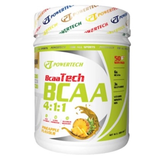 PowerTech Bcaa Tech 4.1.1 500 Gr Ananas