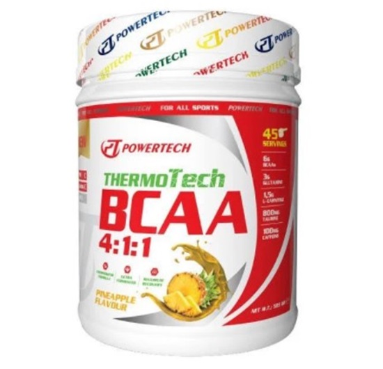 PowerTech BcaaThermotech 585 Gr Ananas