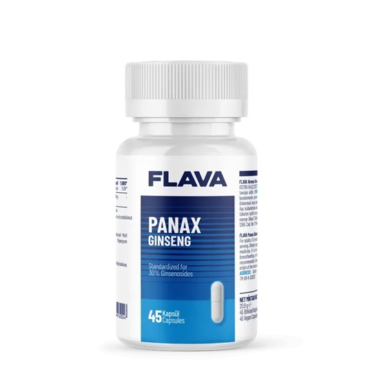 Flava Panax Ginseng 45 Kapsül