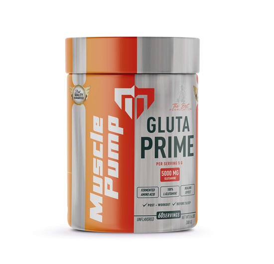 Muscle Pump Glutamine Prime Powder Aromasız 300 Gr