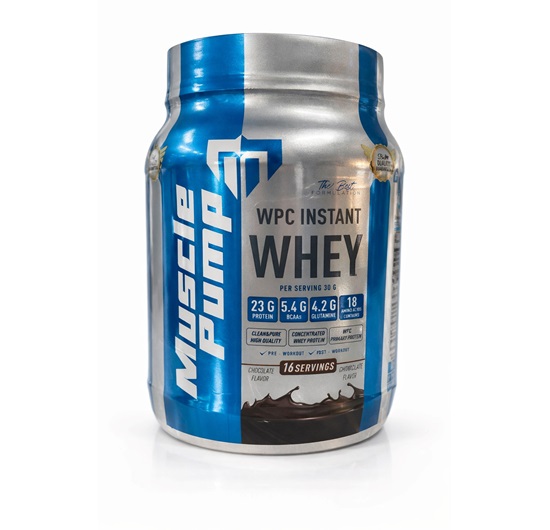 Muscle Pump Wpc Instant Whey Çikolata 480 Gr