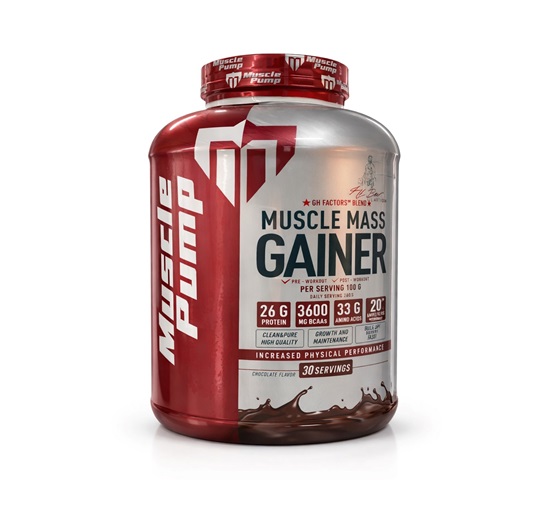 Muscle Pump Muscle Mass Gainer Çikolata 3000 Gr