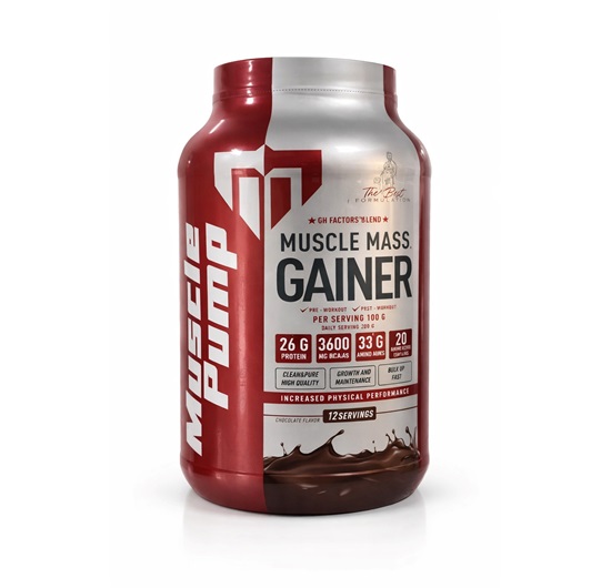 Muscle Pump Muscle Mass Gainer Çikolata 1200 Gr