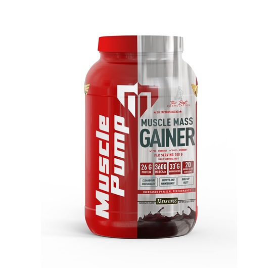 Muscle Pump Muscle Mass Gainer 1200 Gr