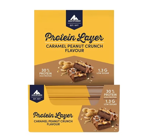 Multipower Protein Layer Bar Yer Fıstıklı Karamelli 18 Adet